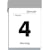 Tagesabreißkalender Zettler Typ 301, 1 Tag/Seite, 4,1 x 5,9 cm