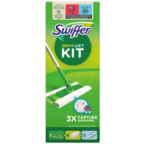 Staubwischer Swiffer Systemstarter, mit 8 Trockentüchern & 3 Feu