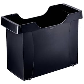 Hängemappenbox Leitz Unibox, Kunststoff, schwarz