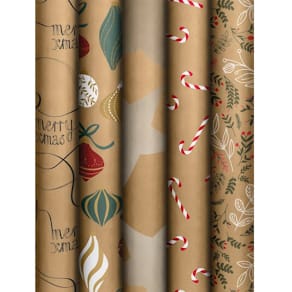 Geschenkpapier Stewo Natural Day, Weihnachten, Recycling