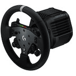 Logitech G RS50 System - Hjul - kabelansluten - svart - för PC,