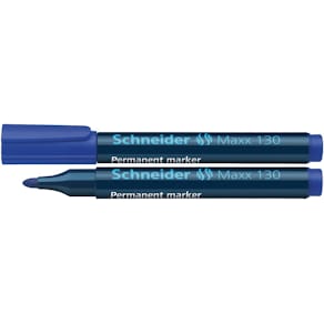 Permanent marker Schneider Maxx 130, blauw