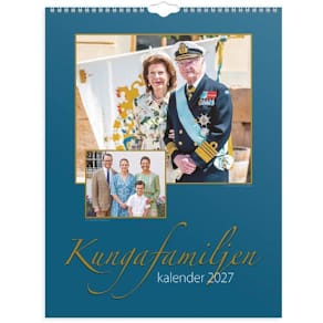 Väggkalender Kungafamiljen 2027