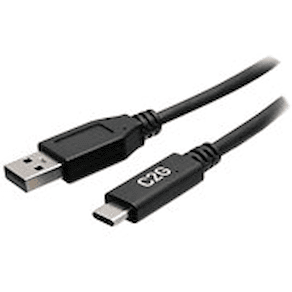 C2G 6in USB-C to USB-A SuperSpeed USB 5Gbps Cable M/M