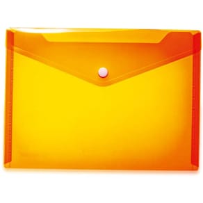 Brieftasche HERMA PP, A5, transparent orange