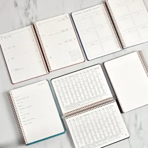 KOZO Kalender 2026 A5 Vecka per uppslag Aloe Vera
