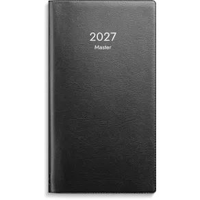 Kalender Master 2027 plast svart
