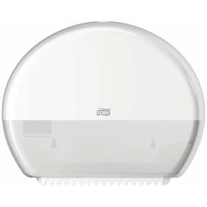 Toiletpapirdispenser Tork T2 Mini Jumbo, hvid, 1 stk
