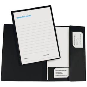 Präsentationsmappe DONAU Panorama, schwarz