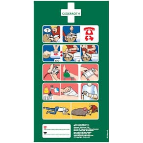 Första Hjälpen-instruktion CEDERROTH