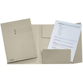 Jurismappe Esselte, A4, grau