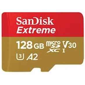 SanDisk Extreme - Flash-minneskort (microSDXC till SD-adapter
