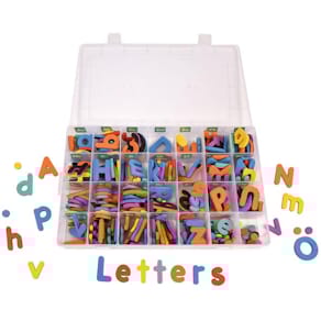 Magnetiska bokstäver, färger 248/fp