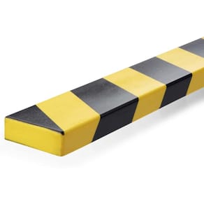 Skilt Durable gul/sort karton, pk. 5