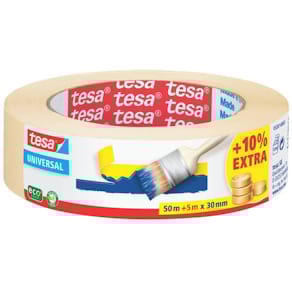 Maler-Kreppband tesa Universal, 30 mm x 50 m, beige