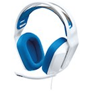 G335 Wired Gaming Headset, White