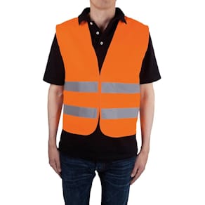 Warnweste universal EN ISO 20471, orange, Unisize