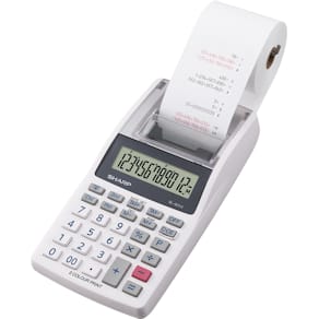 Bureaurekenmachine met telrol Sharp EL-1611V