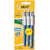 Balpen BIC 4 Colours Original, medium, klassieke kleuren, blister