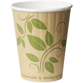Pappersbägare DUNI 35cl Löv 35/fp