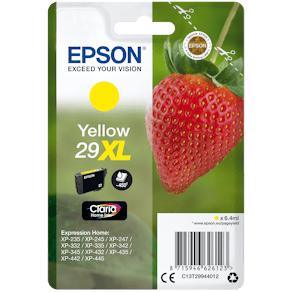 Bläckpatron EPSON C13T29944012 XL gul