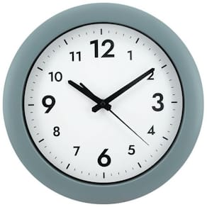 Väggur Easytime Ø30cm grå