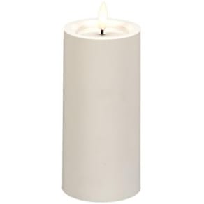 Blockljus KONSTSMIDE LED timer vit 15cm