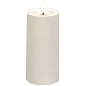 Blockljus KONSTSMIDE LED timer vit 15cm
