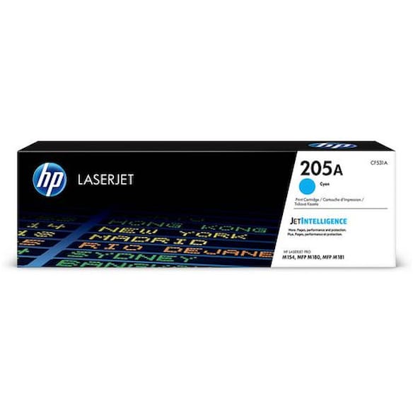 Toner HP CF531A 205A 0.9K Cyan