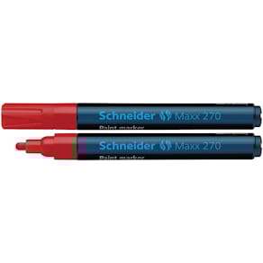 Lackmarker Schneider Maxx 270, rot
