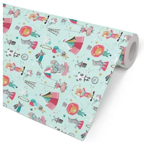 Presentpapper Cirkus 38cmx165m