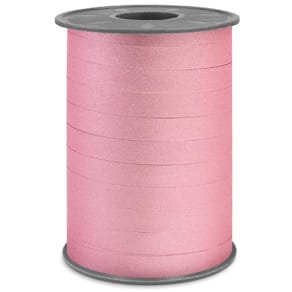 Gavebånd glitter rosa 10mm 100m