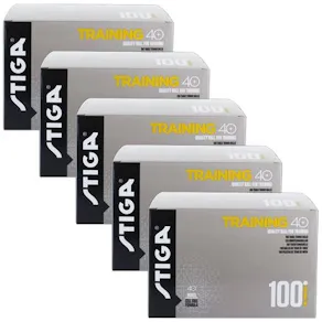Bordtennisboll STIGA Training vit 300/fp