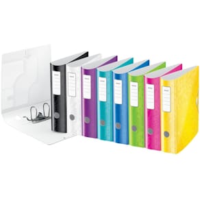 Ordner Leitz Active WOW, A4, 8 cm, farbig sortiert