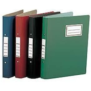 Ringpärm A4 Grön, konstläderpapp, 29mm