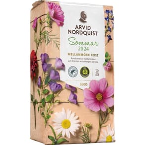 Kaffe ARVID.N Sommar2026 Mellanmörk 500g