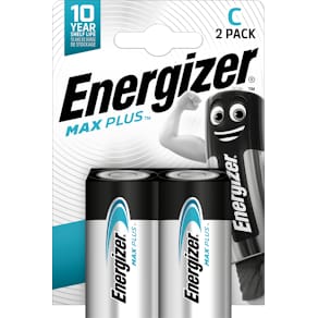 Batteri ENERGIZER Max Plus C 2/fp