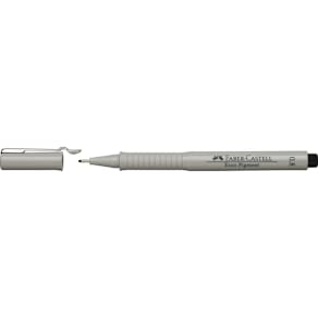 Tuschestift Faber-Castell Ecco Pigment, 0,8 mm, schwarz