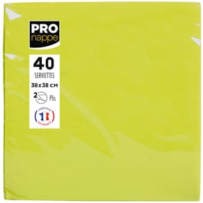 Servett PRONAPPE 38x38cm kiwi 40/fp
