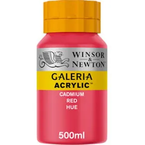 Akrylfärg Galeria Röd, 500ml