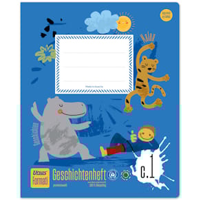 Creativheft URSUS Formati, Quart, 20 Blatt, Lineatur C.1