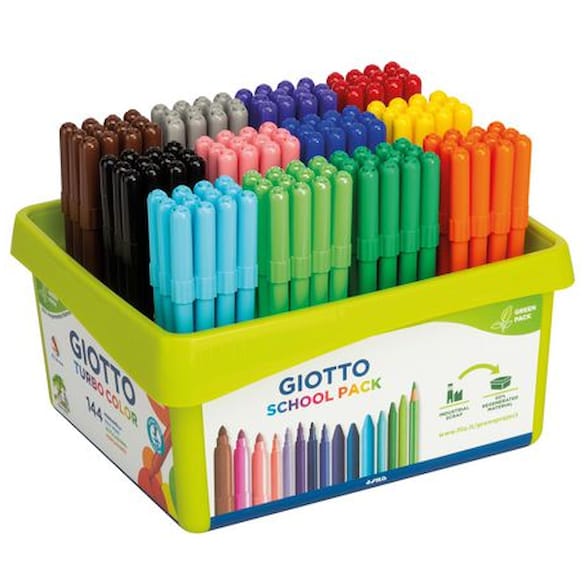 Fiberpenn GIOTTO 12 farger (144)