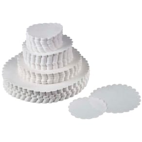 Fadpapir, Stykke, 40 g/m2, 140 præget papir, hvid, almindelig