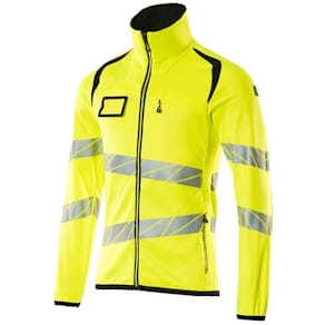 Varselfleecetröja kl 2 gul 3XL