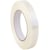 Filamenttape 19 mm x 50 m, hvid, syntetisk gummi, pk a 48 rl