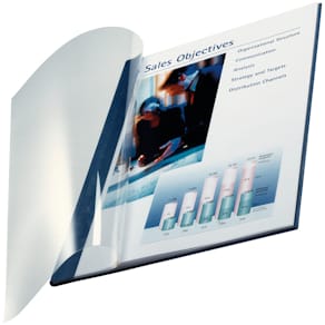 Bindemappe Leitz impressBIND Soft Cover, A4, blau