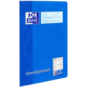 Hausaufgabenheft Oxford, A5, 48 Blatt, sortierter Einband