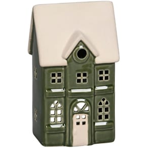 Windlicht POSIWIO Weihnachts-Haus, 10 x 7,5 x H17,5 cm