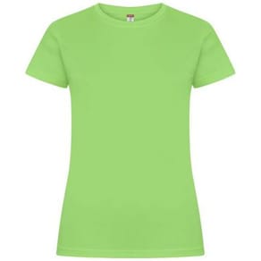 T-shirt funkt CLIQUE 029039 dam grön S