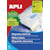 Etiketten Apli, wit, 70 x 67,7 mm, 1.200 stuks, 12 per vel